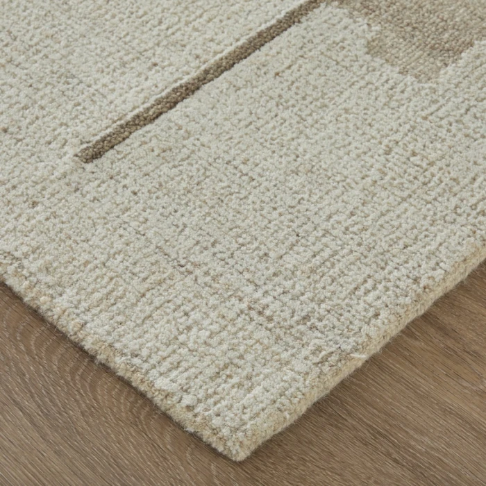 Feizy Winston Ivory/Tan WNS8B01F 2ft. x 3ft. Rect. Rug