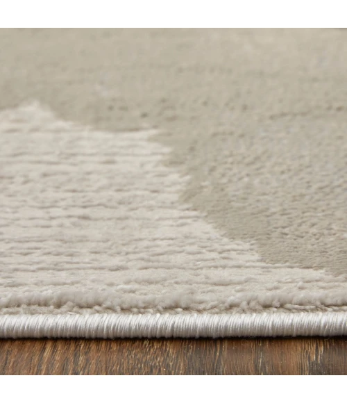 Feizy Waldor Casual Watercolor, Gold/Ivory/Gray, 6'-7" x 9'-6" Area Rug