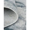 Feizy Atwell Contemporary Marble Rug, Teal Blue/Gray, 10ft x 13ft Area Rug