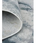 Feizy Atwell Contemporary Marble Accent Rug, Teal Blue/Gray, 3ft x 5ft