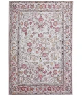 Feizy Armant Vintage Oriental, Ivory/Pink/Gray, 9'-5" x 12'-5" Area Rug