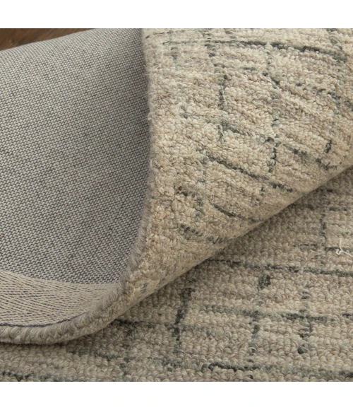 Feizy Belfort Casual Solid, Ivory/Gray/Taupe, 10' x 14' Area Rug