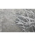 Feizy Astra Industrial Abstract, Gray/Silver/Ivory, 2'-10" x 7'-10" Runner