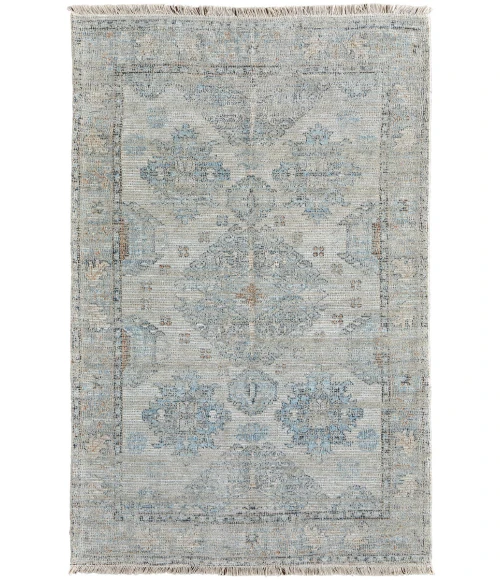 Feizy Caldwell Vintage Oriental, Blue/Gray/Taupe, 9' x 12' Area Rug