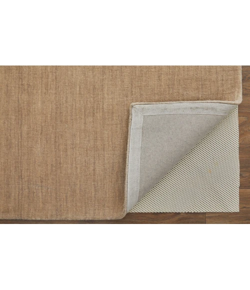 Feizy Luna Casual Solid, Tan, 10' x 10' Round Rug