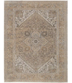 Feizy Celene 39KXF BEIGE/BROWN Area Rug 7 ft. 9 in. X 7 ft. 9 in. Round