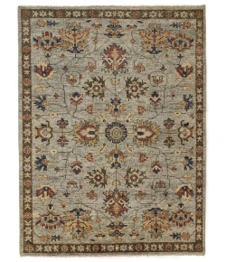 Feizy Carrington GREEN GRAY 9826503F 9 ft. 6 in. X 13 ft. 6 in. Rectangle Rug