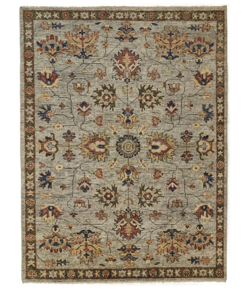 Feizy Carrington GREEN GRAY 9826503F 9 ft. 6 in. X 13 ft. 6 in. Rectangle Rug