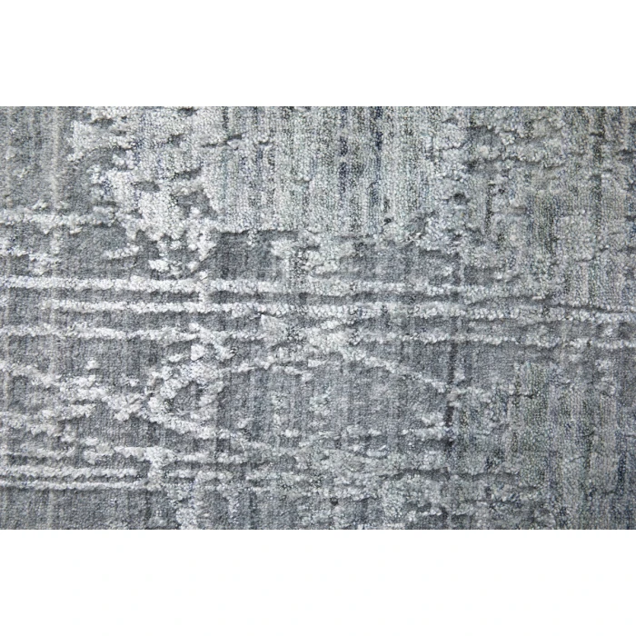 Feizy Eastfield Casual Abstract, Gray, 2'-6" x 8' Runner