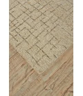 Feizy Morisco Scandinavian Geometric, Tan/Gray/Black, 5' x 8' Area Rug
