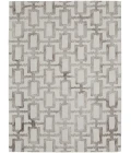 Feizy Lorrain Bohemian & Eclectic Geometric, Ivory/Taupe, 10' x 10' Round Rug