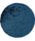 Feizy Indochine Luxury & Glam Solid, Blue/Green, 8' x 8' Round Rug