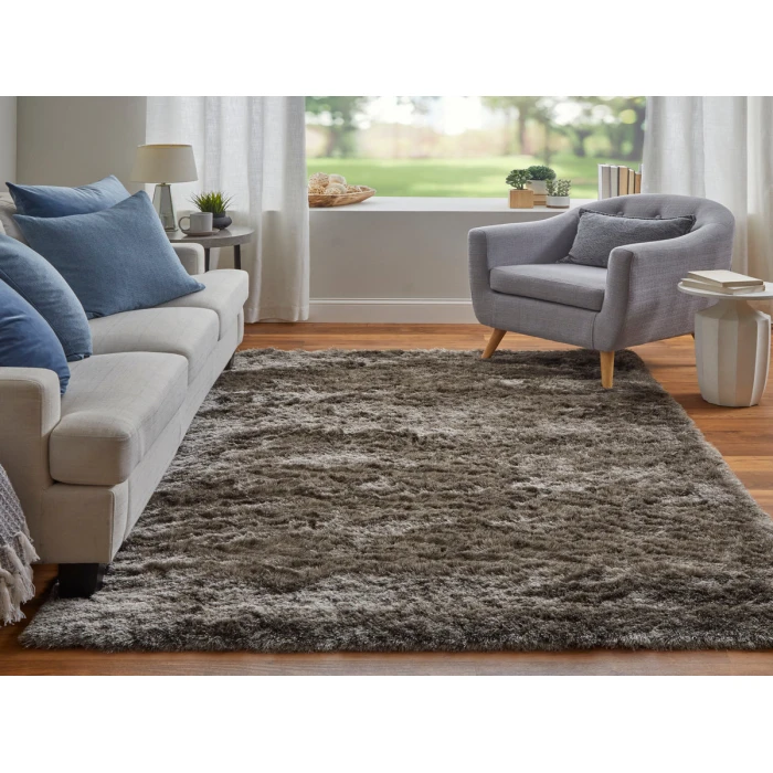 Feizy Indochine GRAY 4944550F 9 ft. X 12 ft. Rectangle Rug