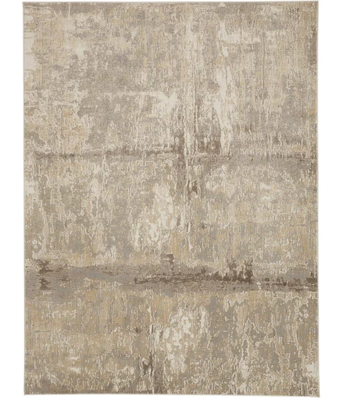 Feizy Parker IVORY/GRAY PRK3701F 9 ft. X 12 ft. Rectangle Rug