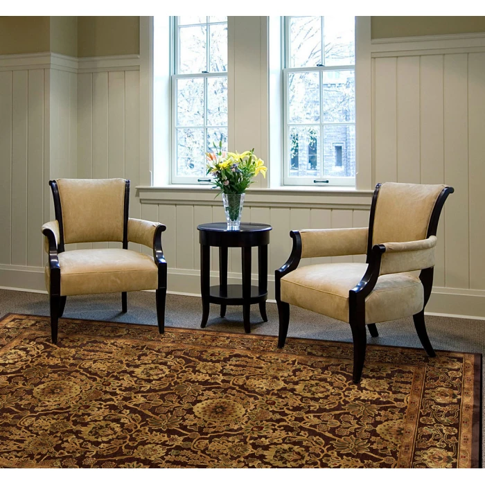 Feizy Saphir Vintage Oriental, Brown/Gold/Tan, 9'-8" x 12'-7" Area Rug
