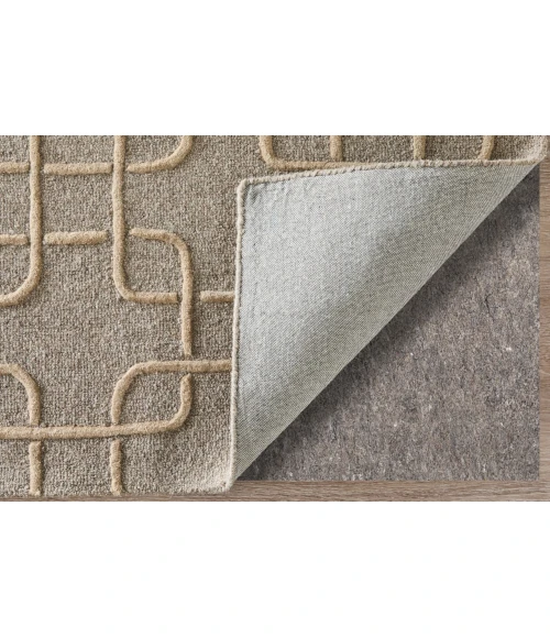 Feizy Kimball Gray/Taupe/Tan KIM8A35F 12ft. x 15ft. Rect. Rug