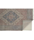 Feizy Caldwell Vintage Space Dyed Wool Rug, Blue/Orange, 10ft x 14ft Area Rug