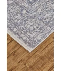 Feizy Cecily Luxury & Glam Distressed, Gray/Orange/Purple, 8' x 8' Square Square Rug