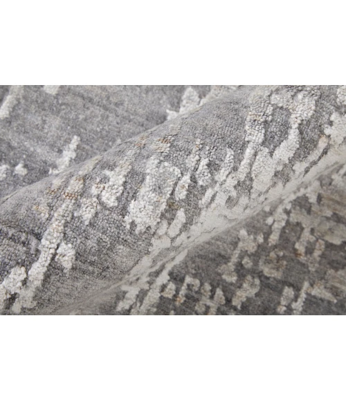 Feizy Eastfield Casual Abstract, Gray, 8' x 10' Area Rug