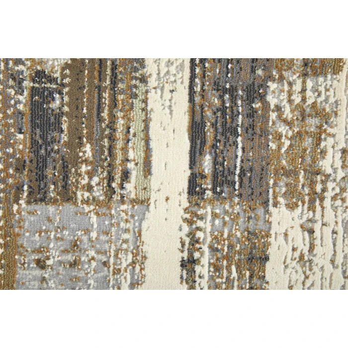 Feizy Mandana Brown/Ivory CME39LYF 8ft.2in. x 11ft.6in. Rect. Rug