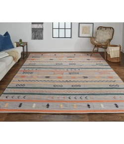 Feizy Dharma I0760 GRAY Area Rug 8 ft. X 10 ft. Rectangle
