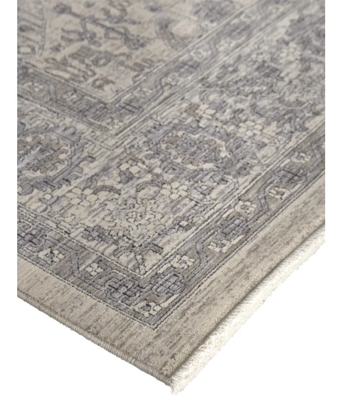 Feizy Marquette Rustic Persian Farmhouse Rug, Beige/Warm Gray, 2ft x 3ft Accent Rug