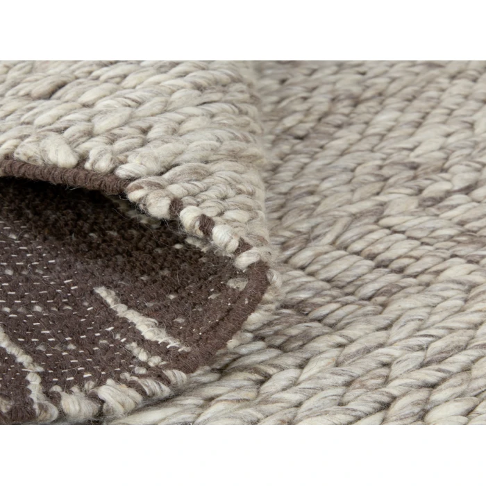 Feizy Berkeley Scandinavian Geometric, Ivory/Gray/Tan, 9'-6" x 13'-6" Area Rug