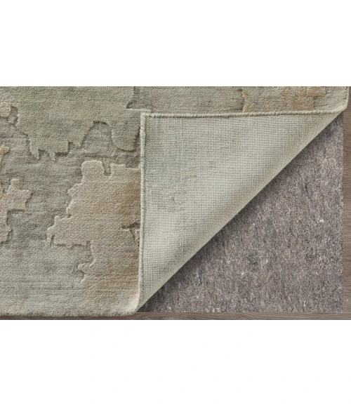 Feizy Jaxson Ivory/Green/Orange JXN39SAF 12ft. x 15ft. Rect. Rug