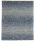 Feizy Branson Casual Solid, Blue/Ivory, 2' x 3' Accent Rug