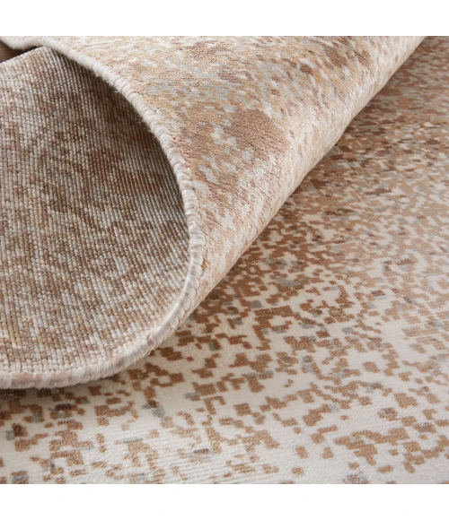 Feizy Grier Industrial Gradient & Ombre, Brown/Taupe/Ivory, 8' x 10' Area Rug