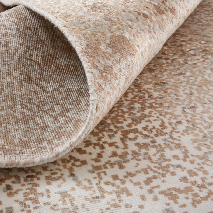Feizy Grier Industrial Gradient & Ombre, Brown/Taupe/Ivory, 8' x 10' Area Rug