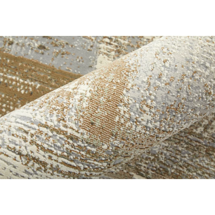 Feizy Mandana Brown/Ivory CME39LYF 8ft.2in. x 11ft.6in. Rect. Rug