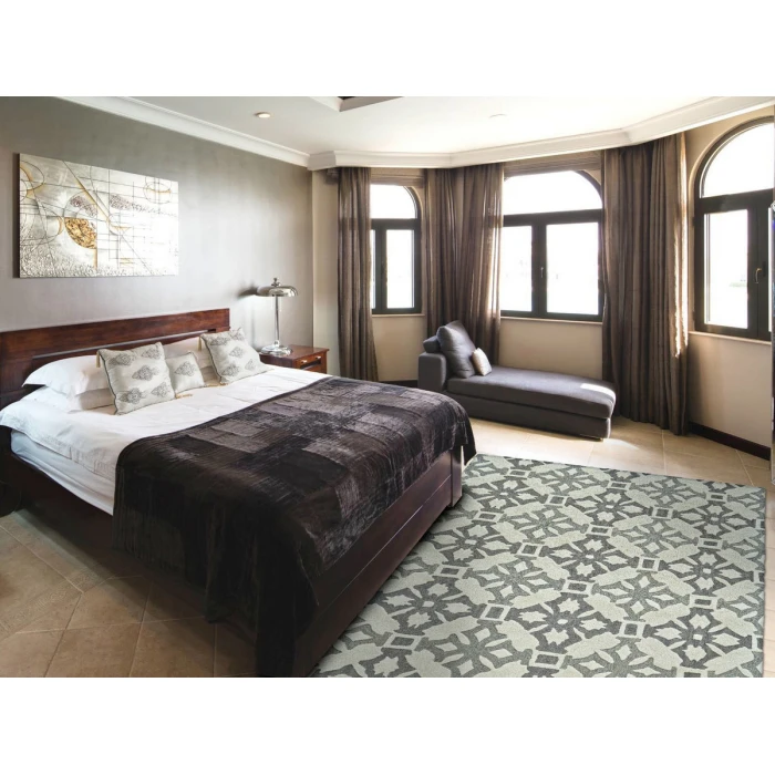 Feizy Ella FOG 6498458F 5 ft. X 8 ft. Rectangle Rug