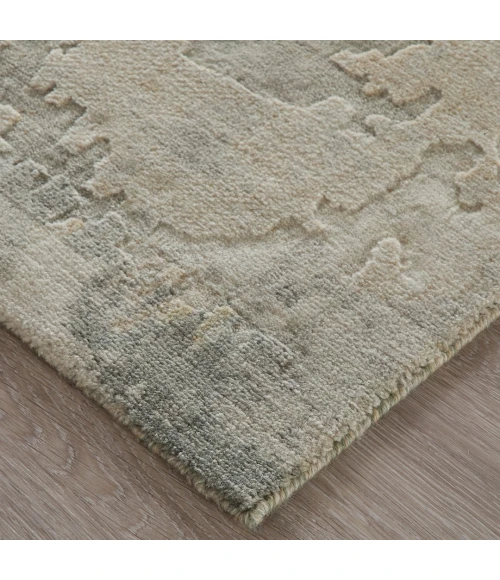 Feizy Jaxson Ivory/Green/Orange JXN39SAF 9ft. x 12ft. Rect. Rug