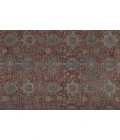 Feizy Marquette Rustic Persian Farmhouse Rug, Rust/Aegean Blue, 5ft x 7ft-2in Area Rug