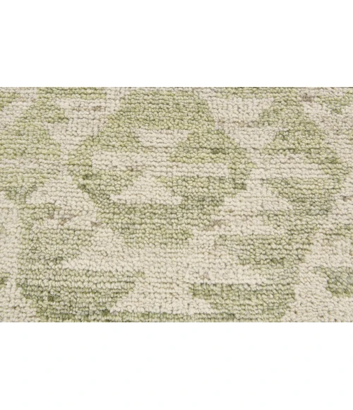 Feizy Nizhoni Global Southwestern, Green/Ivory, 8'-6" x 11'-6" Area Rug