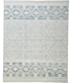 Feizy Payton 6495F GRAY/BLUE Area Rug 9 ft. 6 in. X 13 ft. 6 in. Rectangle
