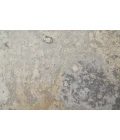Feizy Astra Industrial Abstract, Gray/Gold/Ivory, 2'-10" x 7'-10" Runner
