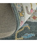 Feizy Springfield Gray/Ivory/Blue SPF8A47F 9ft. x 12ft. Rect. Rug