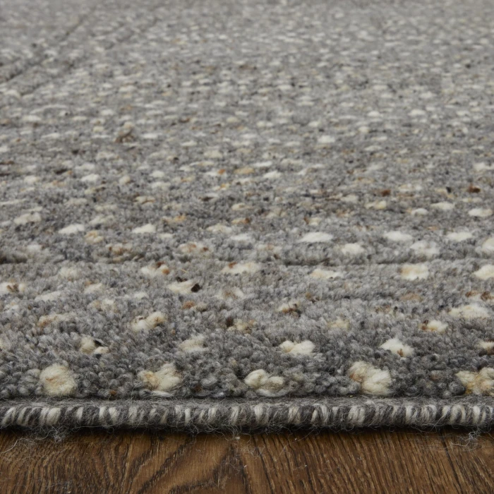 Feizy Dering Gray/Tan/Taupe T27T6042 9ft. x 12ft. Rect. Rug