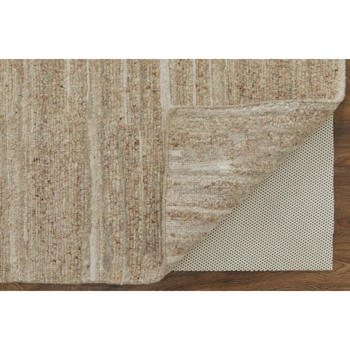 Feizy Navaro Scandinavian Distressed, Ivory, 7'-9" x 9'-9" Area Rug