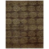 Feizy Qing 6065F BROWN Area Rug 8 ft. 6 in. X 11 ft. 6 in. Rectangle