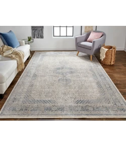 Feizy Marquette 3775F GRAY Area Rug 2 ft. X 3 ft. Rectangle