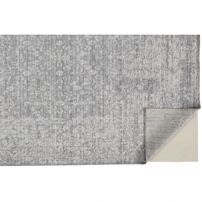 Feizy Langford Persian Distressed, Silver/Gray, 5' x 8' Area Rug