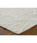 Feizy Enzo Casual Abstract, Taupe/Ivory, 9'-6" x 13'-6" Area Rug