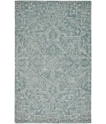 Feizy Belfort Vintage Medallion, Blue/Ivory/Green, 12' x 15' Area Rug