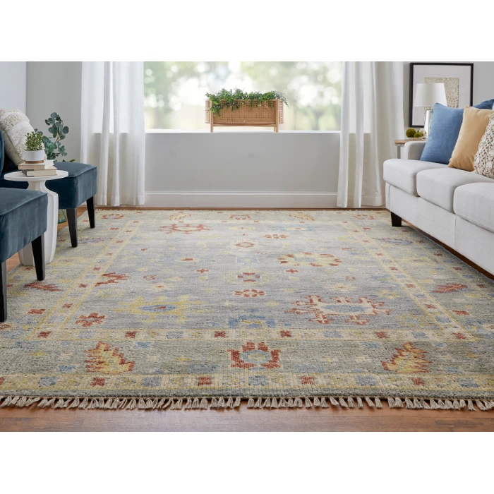 Feizy Fillmore LIGHT GRAY FIL6954F 2 ft. 6 in. X 10 ft. Rectangle Rug