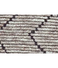 Feizy Twain Global Diamond, Taupe/Blue/White, 9'-6" x 13'-6" Area Rug
