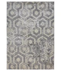Feizy Micah Luxury & Glam Distressed, Gray/Taupe/Silver, 12' x 18' Area Rug