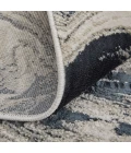 Feizy Micah Industrial Abstract, Ivory/Black/Taupe, 6'-7" x 9'-6" Area Rug